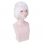 Cosplay wig silver grey