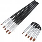 Black rod phototherapy brush set