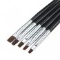 Black rod phototherapy brush set