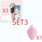 Household Facial Massage Importer With Double-sided Oblique Cut Puff Set