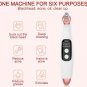 USB Electri Vacuum Suction Blackhead Remover  LED Display Visual Pore Pimple Deep