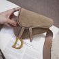 Vintage matte saddle bag