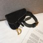 Vintage matte saddle bag