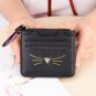 Cute Cat Women Wallet Mini Small Card Holder Clutch Bags Wallet