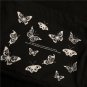 Butterfly canvas bag shoulder messenger
