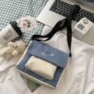 Canvas Handbag Mini Student Bag Simple Crossbody Bags Casual Lady Flap Shoulder Bag