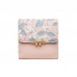Women's wallet with tri-fold change card bag