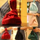 Silk Satin Knot Handbag