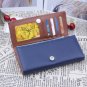 Ms. Contrast Multi-function Long Wallet Fashion Candy Color Coin Purse Women's Clutch