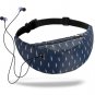 Printed women's outdoor belt bag