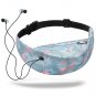 Printed women's outdoor belt bag