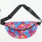 Printed Flamingo waterproof waist bag