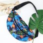 Printed Flamingo waterproof waist bag