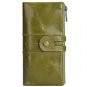 Genuine leather ladies clutch