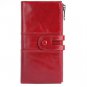 Genuine leather ladies clutch