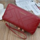 Double zipper large capacity wallet