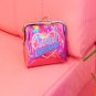 Bentoy Harajuku Girl Crush Mini Hologram Wallet Purse Women Laser Embroidery Short Wallet