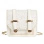 Patent leather sequin mini bag