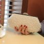 New handmade pearl bag fashion dinner bag diagonal shoulder bag clutch bag