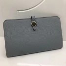 Long handbag leather passport bag