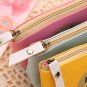 Cat waterproof PU hand bag wallet storage bag zipper headset bag purse