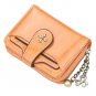 Ladies wallet tassel zipper buckle