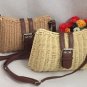 Environmental Protection Hand-Woven Holiday Travel Straw Bag