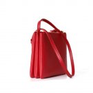 Envelope shape crossbody women genuine leather bag women pure color satchel bag