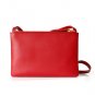 Envelope shape crossbody women genuine leather bag women pure color satchel bag