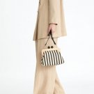 Wooden buckle shoulder messenger bag