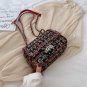 Western woolen cloth chain shoulder bag