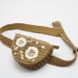 Flower Waist Bag Straw Woven Bag Catwalk New Style