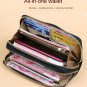 Oil Wax Leather Wallet Women Long Double-layer Zipper Large-capacity Hand Wallet Coin Purse