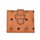 Ladies Shorts Drawstring Printed Geometric Wallet