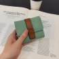 Fashion Stitching Flip Printed Organ Card Case