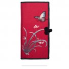 New Buckle Hand-embroidered Long Wallet