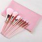 Pink quicksand makeup brush