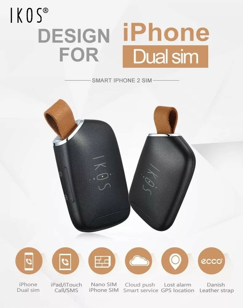 Add 2 Sim with ur Iphone + Record voice calls - ikos