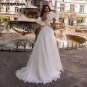 Princess Strapless White Wedding Dress For Women Sweetheart With Detachable Puff Sleeve Bridal Gown