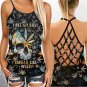 Women's Criss Cross Sexy Top 420 I Bet My Soul Smell Like Weed Open Back Camisole - Black