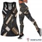 Hollow Tank Top And Leggings Set Custom Hairstylist Tools For Running
