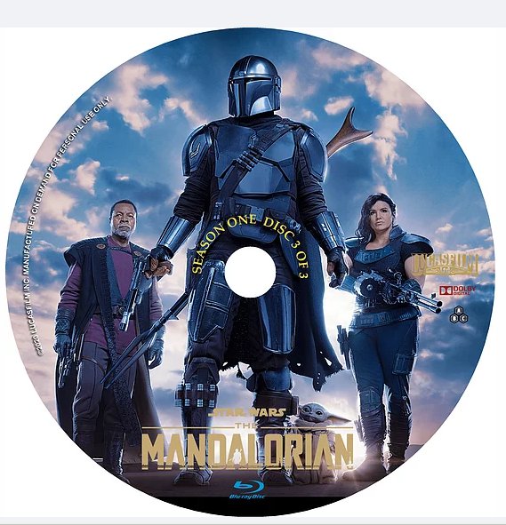 THE MANDALORIAN SEASON ONE [3 DISC SET/BLURAY] / REGION FREE / WOLRD SHIP