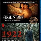 Gerald's Game/ 1922 Stephen King Double Feature [Blu-ray] 2017 Region ABC / Ship worldwide