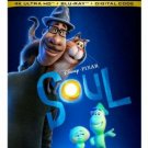 Disney Pixar Soul 4K UHD 1 disc with case / No 2D blu-ray, digital code, slip cover