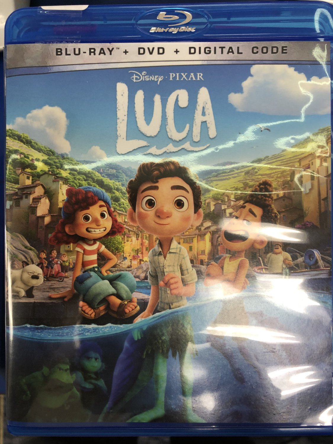 LUCA (DISNEY PIXAR) BLU-RAY/ WORLD WIDE SHIP