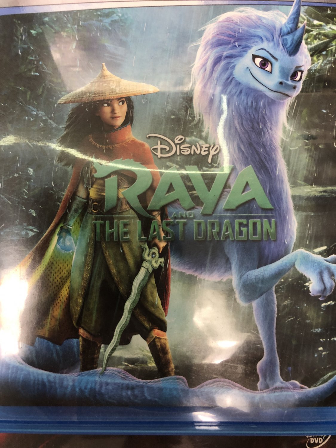 RAYA (2021) DISNEY. BLU-RAY ONLY/ NO DVD/ NO DIGITAL CODE/ REGION A