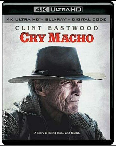 CLINT EASTWOOD / CRY MACHO 4K UHD 1 DISC + CASE / REGION ABC / SHIP WOLRDWIDE