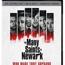 The Many Saints of Newark [4K UHD] 1 DISC + CASE. REGION ABC SHIP WORLDWIDE.