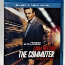LIAM NESSON THE COMMUTER BLU RAY + Artwork only / NO DVD, DIGITAL, Case