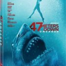 47 Meters Down: Uncaged (2019) Blu-Ray + Case only / No digital, no dvd, no slip cover